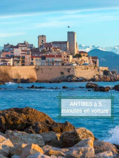 Cote D'Azur Joli Studio 50M Plage, Climatisation , Parking. فينوف لوبيه المظهر الخارجي الصورة