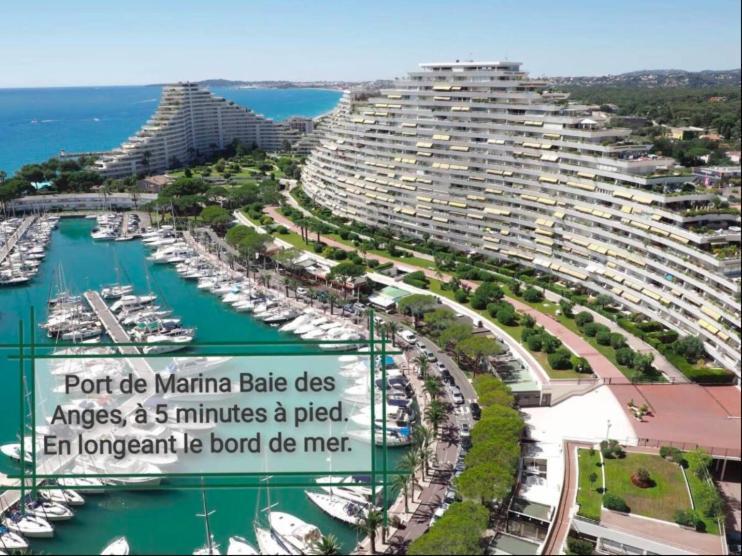 Cote D'Azur Joli Studio 50M Plage, Climatisation , Parking. فينوف لوبيه المظهر الخارجي الصورة